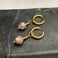 Boucles d’oreilles ◦ Svadhisthana ◦ Jaspe léopard