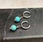 Boucles d’oreilles ◦ Vishuddha ◦ Turquoise ◦