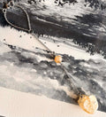 Pendentif de rétroviseur ◈ Citrine