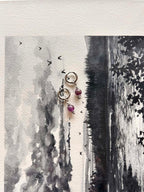 Boucles d'oreilles ◦ Mini chakra ◦ Améthyste