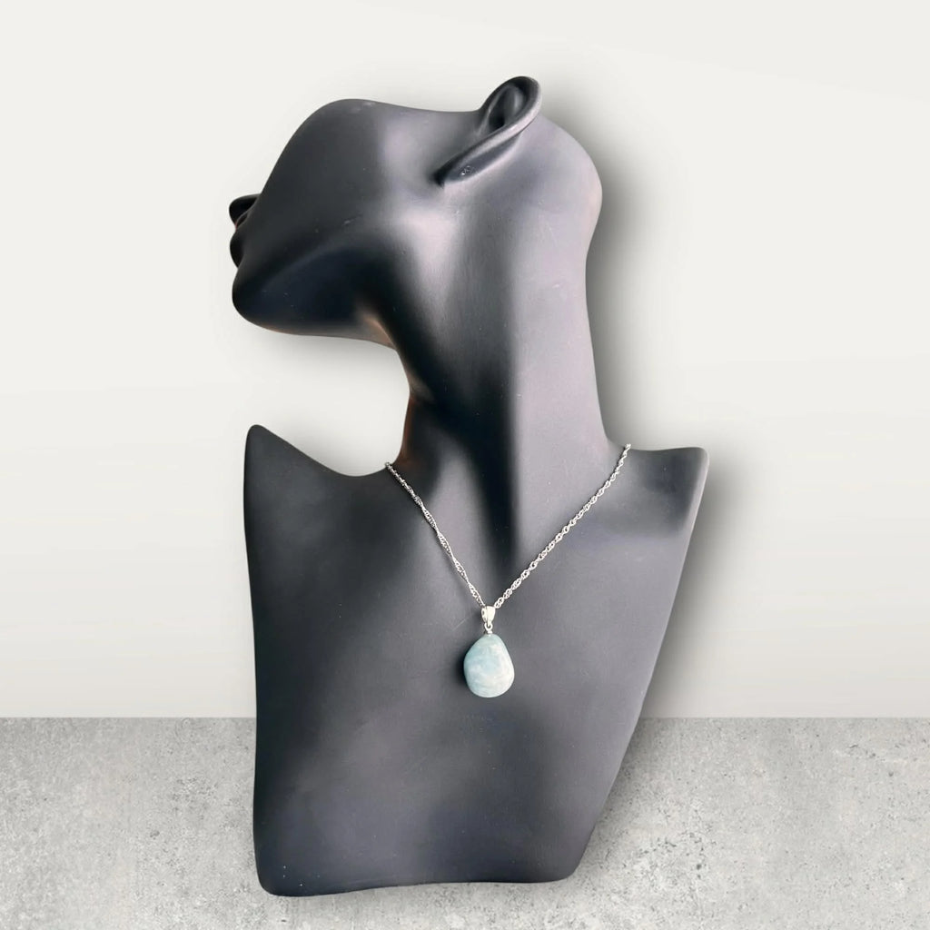 Collier pendentif ◦ Aigue-marine