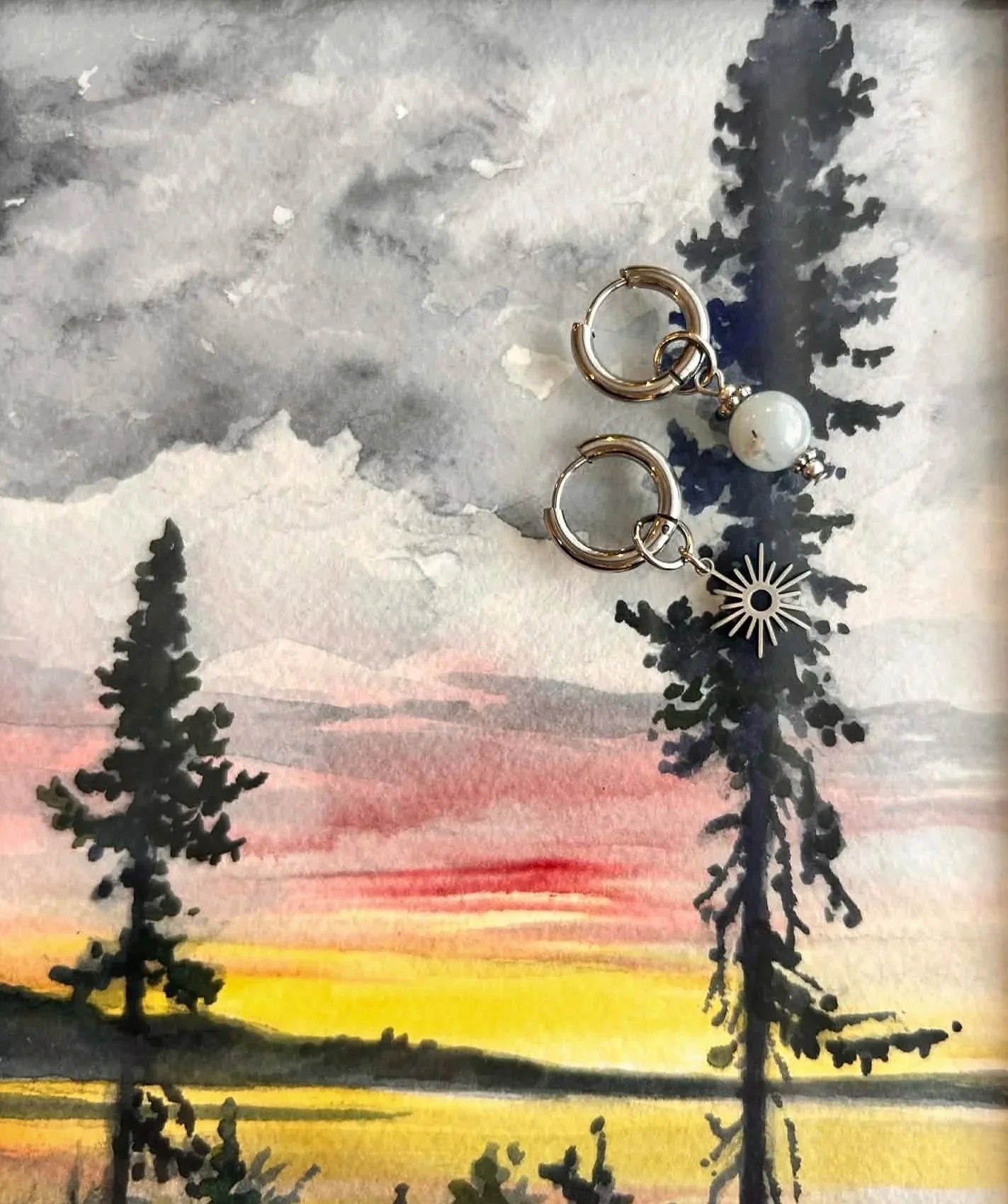 Boucles d'oreilles ◦ Créatives ◦ Soleil