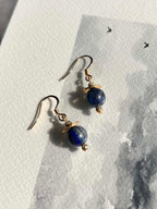 Boucles d'oreilles ◦ Ajna ◦ Lapis Lazuli