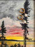 Boucle d'oreilles ◦ Sahasrara ◦ Pierre de lune