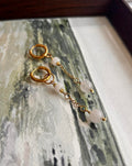 Boucles d’oreilles ◦ Sahasrara ◦ Quartz blanc