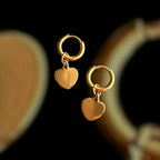 Boucles d’oreilles essentielles ♡ Coeur