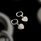 Boucles d’oreilles essentielles ♡ Coeur