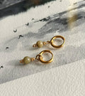Boucles d'oreilles ◦ Anahata mini ◦ Jade Vert