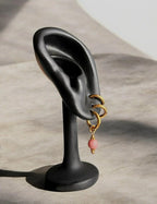 Boucles d'oreilles ◦ Anahata mini ◦ Rhodonite