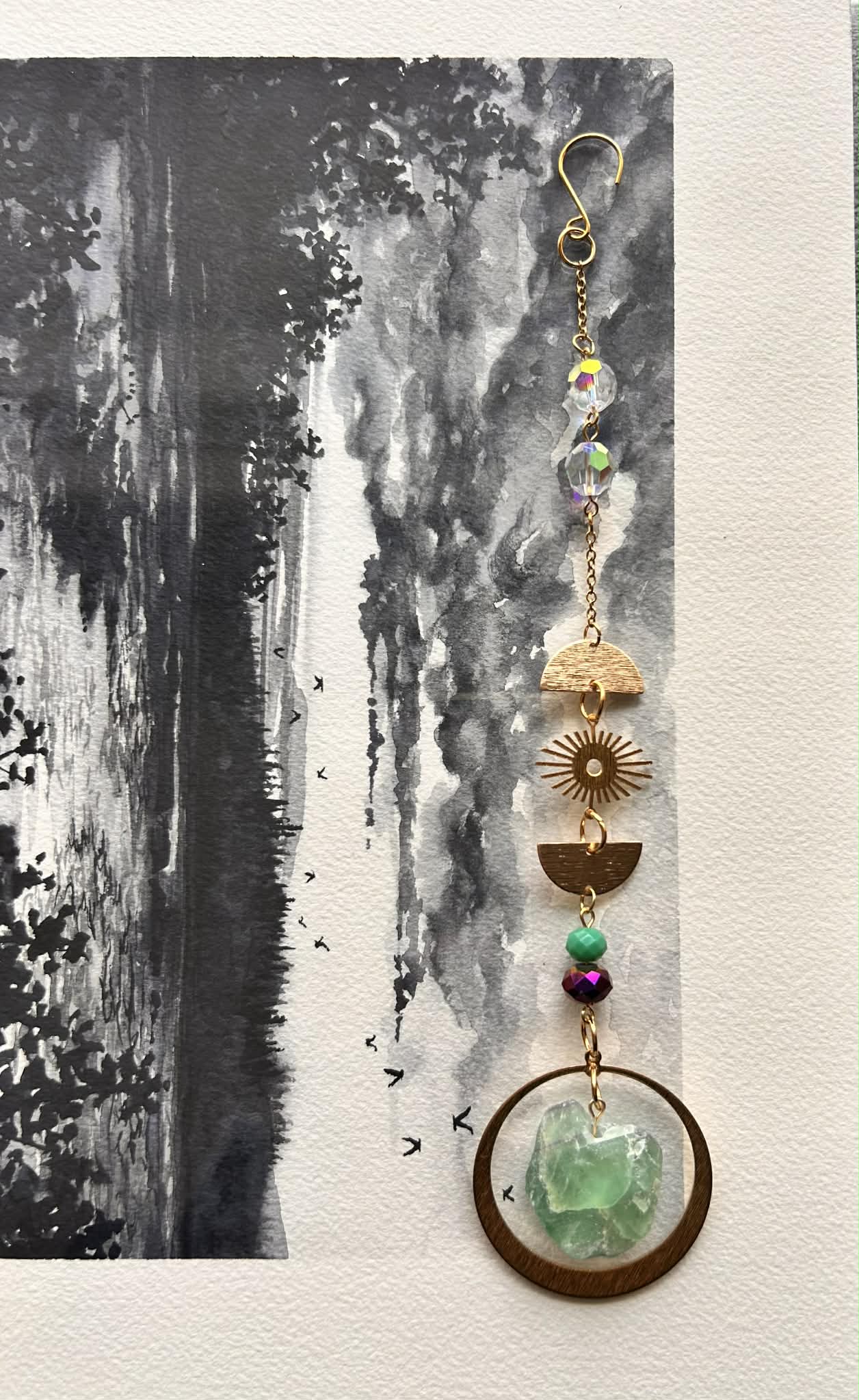 Suncatcher ☀ Quartz fumé