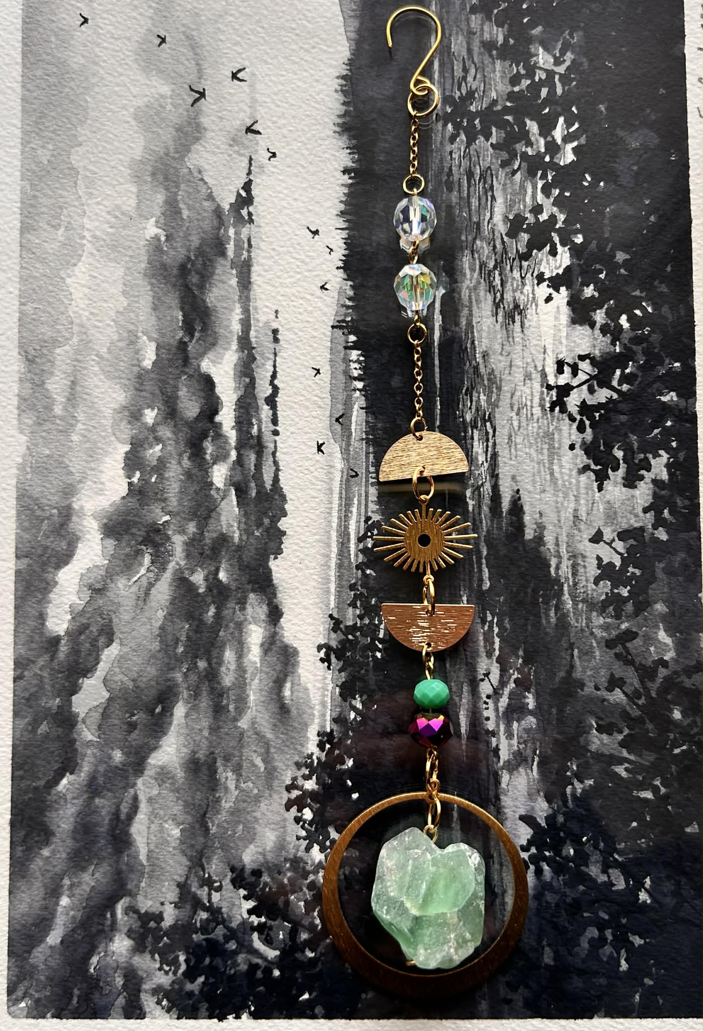 Suncatcher ☀ Quartz fumé